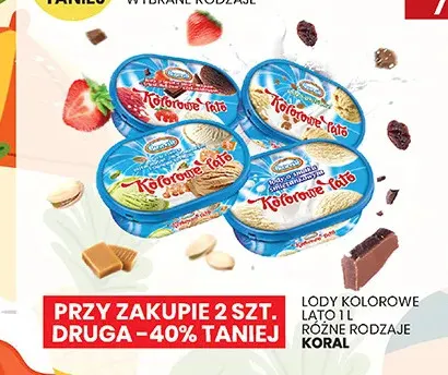 Lody Kolorowe Lato promocja w Wafelek