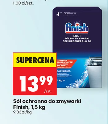 Sól ochronna do zmywarki Finish promocja w Biedronka