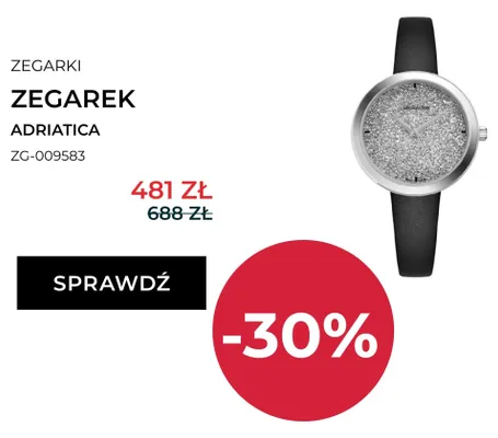 Zegarek Adriatica ZG-009583 promocja w Briju