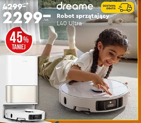 Robot sprzątający L40 Ultra promocja w Biedronka Home