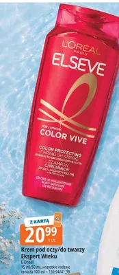 Szampon do włosów L'Oreal Elseve Color Vive promocja w Leclerc