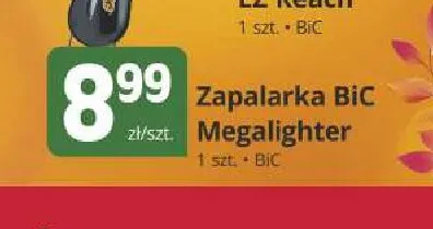 Zapalarka BiC Megalighter promocja w Marketvita