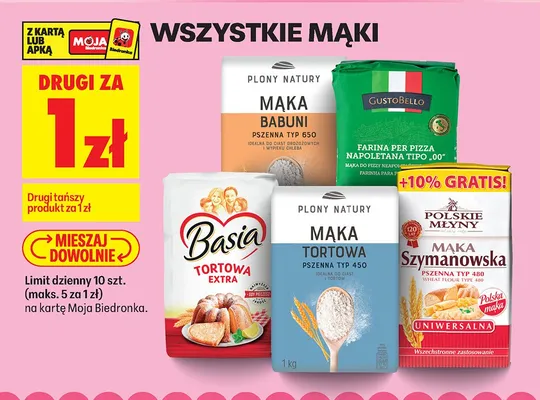 Mąka tortowa extra promocja w Biedronka