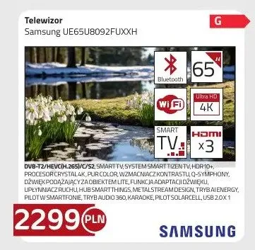 Telewizor Samsung UE65UB092FUXXH promocja w kakto.pl