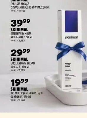 Emulsja myjąca z kwasem hialuronowym Skinimal promocja w Drogerie Natura