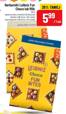 Herbatniki Leibniz Fun promocja w POLOmarket