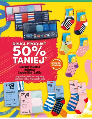 Skarpety dziecięce Captain Mike promocja w POLOmarket