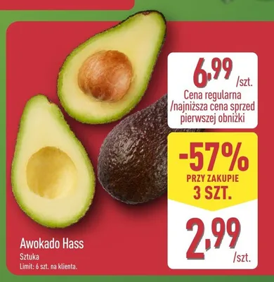 Awokado Hass promocja w Aldi
