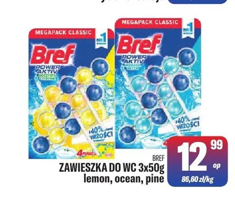 Zawieszka do WC Bref ocean promocja w Tomi Markt