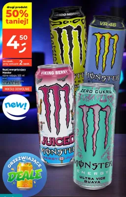 Napój energetyzujący różne rodzaje promocja w Dealz