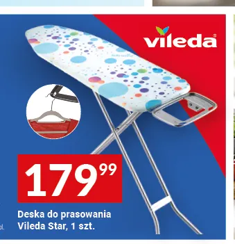Deska do prasowania Vileda Star promocja w Twój Market