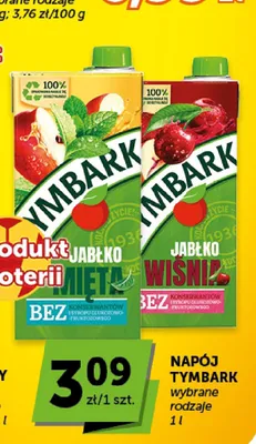 Napój Tymbark Jabłko Wiśnia promocja w Euro Sklep