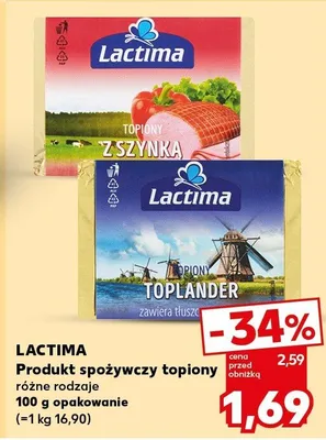 Produkt spożywczy topiony różne rodzaje promocja w Kaufland