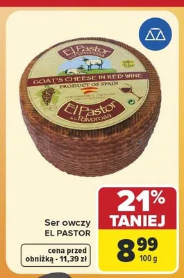 Ser owczy El Pastor promocja w Carrefour Market