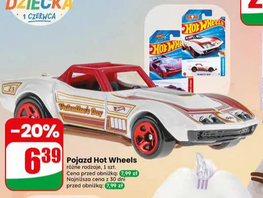 Pojazd Hot Wheels promocja w Dino