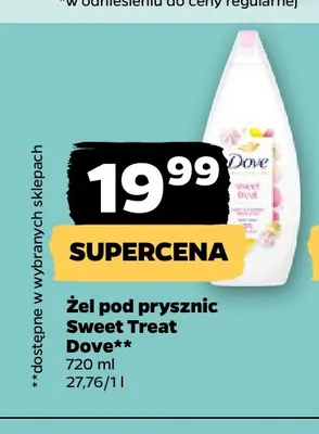 Żel pod prysznic Sweet Treat Dove promocja w Netto
