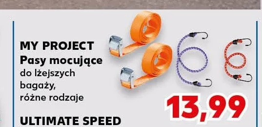 Pasy mocujące My Project promocja w Kaufland