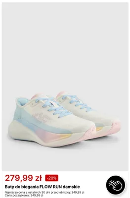 Buty do biegania 4F Flow Run damskie promocja w 4F