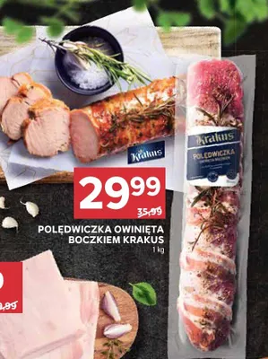 Polędwiczka owinięta boczkiem promocja w Stokrotka