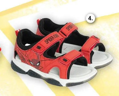 Sandały chłopięce świecące Marvel Spider-Man promocja w Smyk