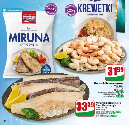 Miruna patagońska filet Abramczyk promocja w Dino