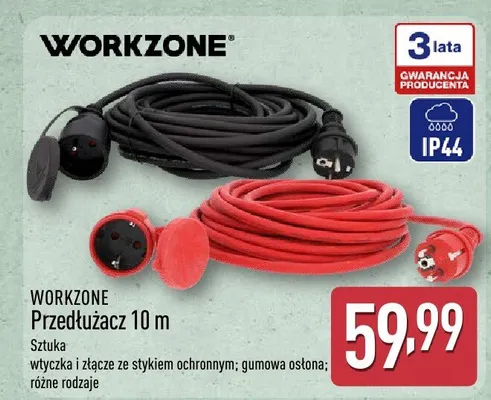 Przedłużacz 10m promocja w Aldi