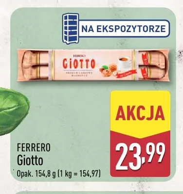 Praliny Giotto Ferrero promocja w Aldi