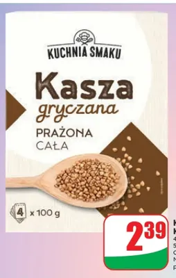 Kasza gryczana prażona Kuchnia Smaku promocja w Dino