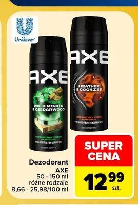 Dezodorant Axe promocja w Carrefour