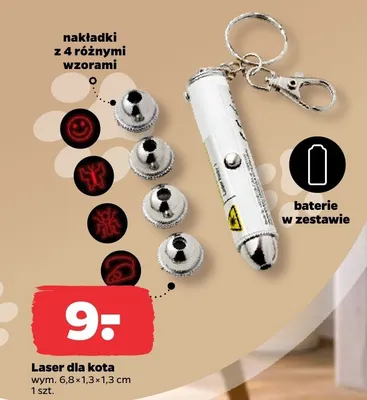 Laser dla kota promocja w Netto