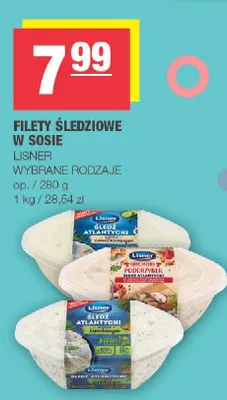 Filety śledziowe w sosie promocja w SPAR