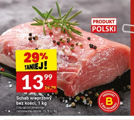 Schab wieprzowy bez kości promocja w Twój Market
