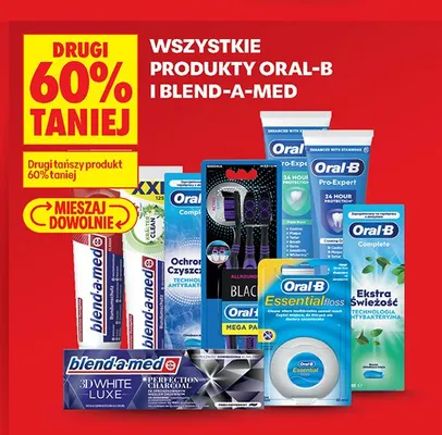 Pasta do zębów Blend-a-med 3D White Luxe promocja w Biedronka