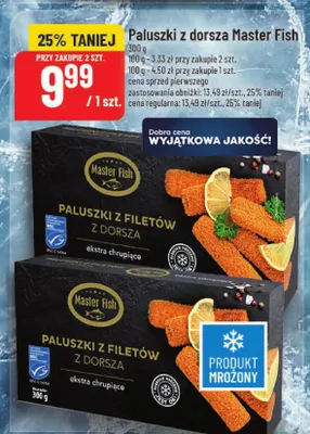 Paluszki z dorsza promocja w POLOmarket