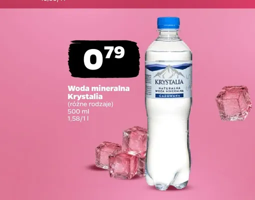 Woda mineralna Krystalia promocja w Netto