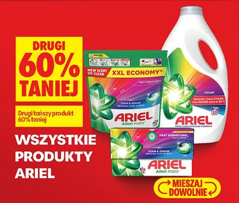 Proszek do prania Allin1 Pods promocja w Biedronka