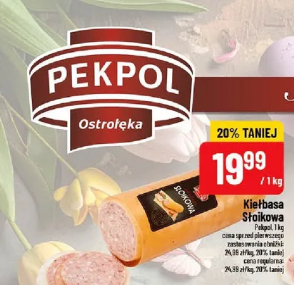 Kiełbasa słoikowa promocja w POLOmarket