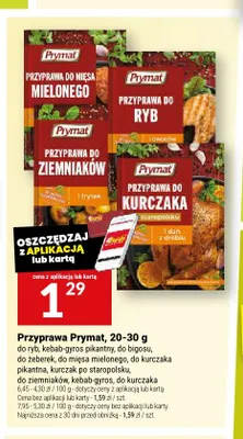 Przyprawa Prymat do kurczaka pikantna promocja w Twój Market