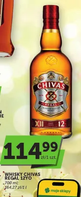 Whisky Chivas Regal 12YO promocja w Groszek