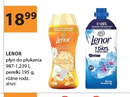 Płyn do płukania Lenor promocja w Drogerie Laboo