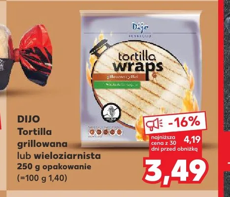 Tortilla wieloziarnista Dijo promocja w Kaufland