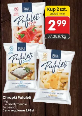 Chrupki Pufuleti promocja w Market Point