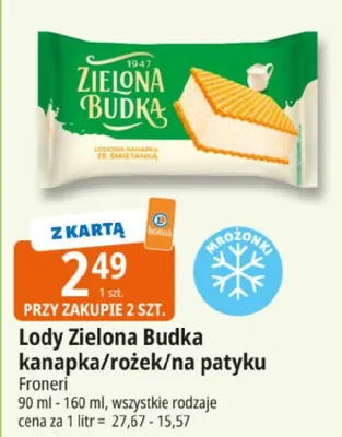 Lody kanapka promocja w Leclerc