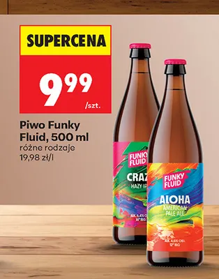 Piwo Funky Fluid Aloha American Pale Ale promocja w Biedronka