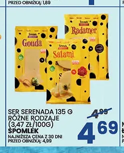 Ser Serenada 135 g Spomlek promocja w Wafelek