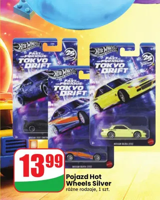 Pojazd Hot Wheels Silver promocja w Dino