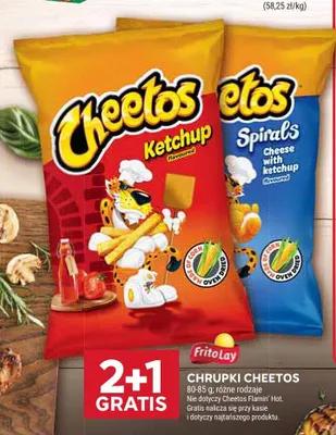 Chrupki Cheetos promocja w Stokrotka