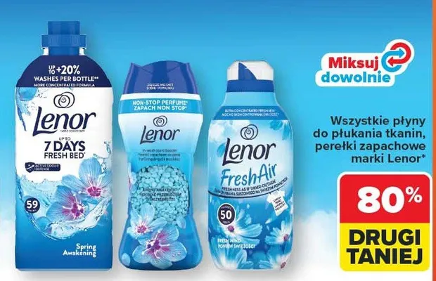 Płyn do płukania tkanin Spring Awakening promocja w Carrefour Market