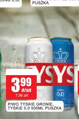 Piwo Tyskie Gronie promocja w Bingo