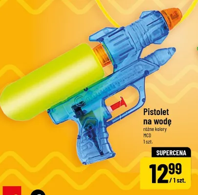 Pistolet na wodę promocja w POLOmarket